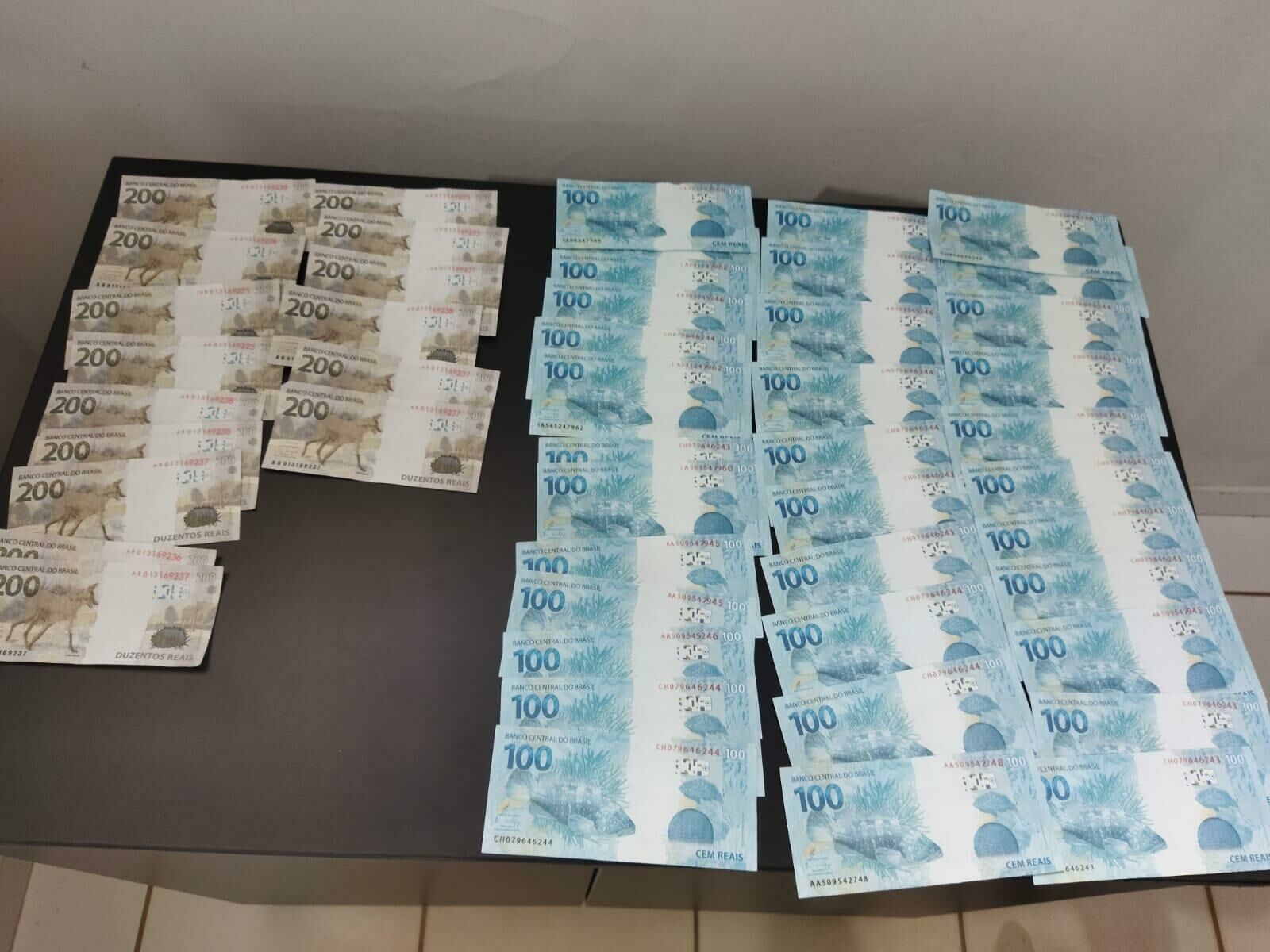 Imagem de compartilhamento para o artigo Quatro pessoas são presas com R$ 6,6 mil em notas falsas em MS da MS Todo dia